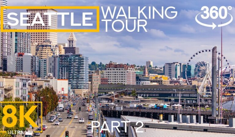 8K Virtual Walking Tour in Seattle – Exploring the Streets of Emerald City in 360° VR – Part 2 8K Virtual Walking Tour in Seattle – Exploring the Streets of Emerald City in 360° VR – Part 2