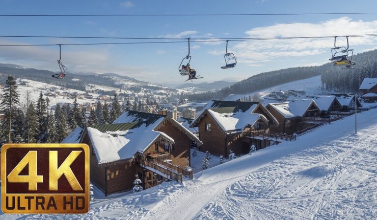Downhill the Ukrainian Carpathians in 4K UHD – Clip Downhill the Ukrainian Carpathians in 4K UHD – Clip