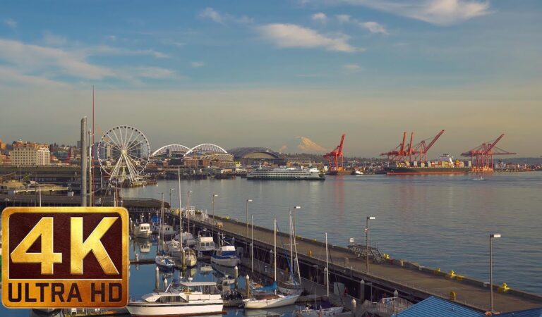 4K City Relax Video from Seattle – PIER 66 in Seattle – 1 Hour 4K City Relax Video from Seattle – PIER 66 in Seattle – 1 Hour