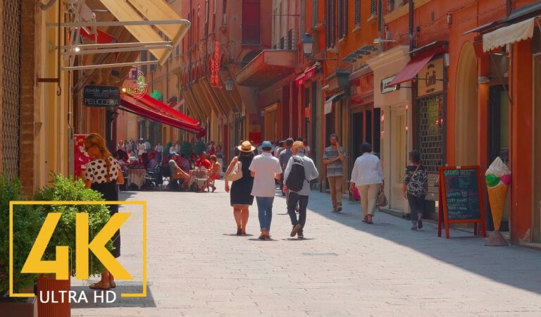 4K Virtual Trip to Bologna, Italy – Urban Video with City Sounds – European Cities 4K Virtual Trip to Bologna, Italy – Urban Video with City Sounds – European Cities