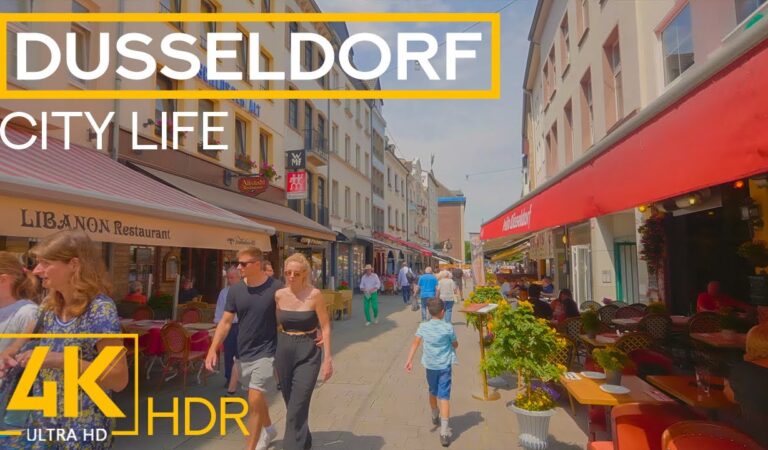 Düsseldorf Relaxing City Walking Tour in 4K HDR – Exploring Cities of Germany Düsseldorf Relaxing City Walking Tour in 4K HDR – Exploring Cities of Germany