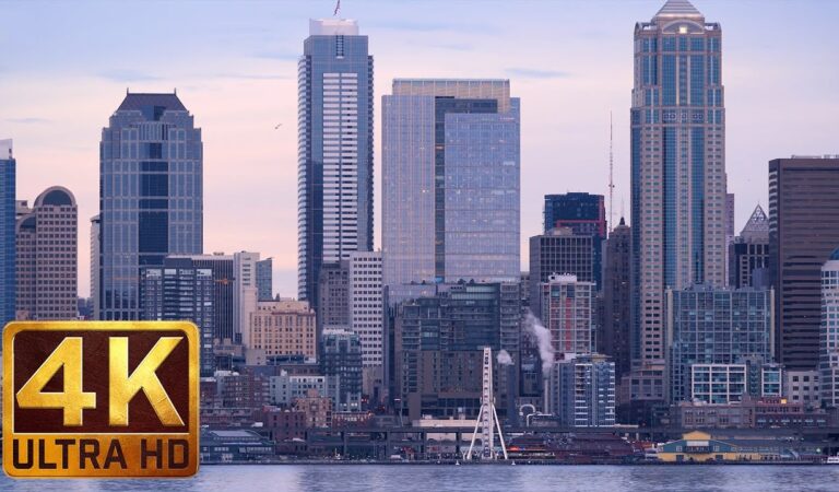 Seattle 4K UHD Cityscape | View From Alki Beach with Sailing Ships Views – Trailer Seattle 4K UHD Cityscape | View From Alki Beach with Sailing Ships Views – Trailer