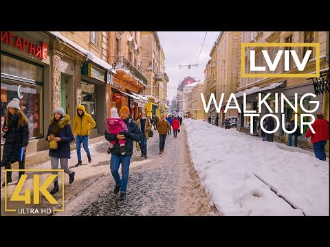 Winter Day in Lviv – 4K UHD Virtual Stroll through Timeless Magic Winter Day in Lviv – 4K UHD Virtual Stroll through Timeless Magic
