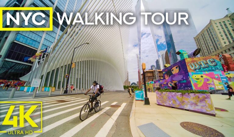 Walking Down the Streets of New York – Wall Street to Hudson Yards – 4K City Tour with Real Sounds Walking Down the Streets of New York – Wall Street to Hudson Yards – 4K City Tour with Real Sounds